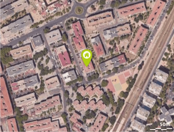 Vista exterior de Pis en venda en Coslada