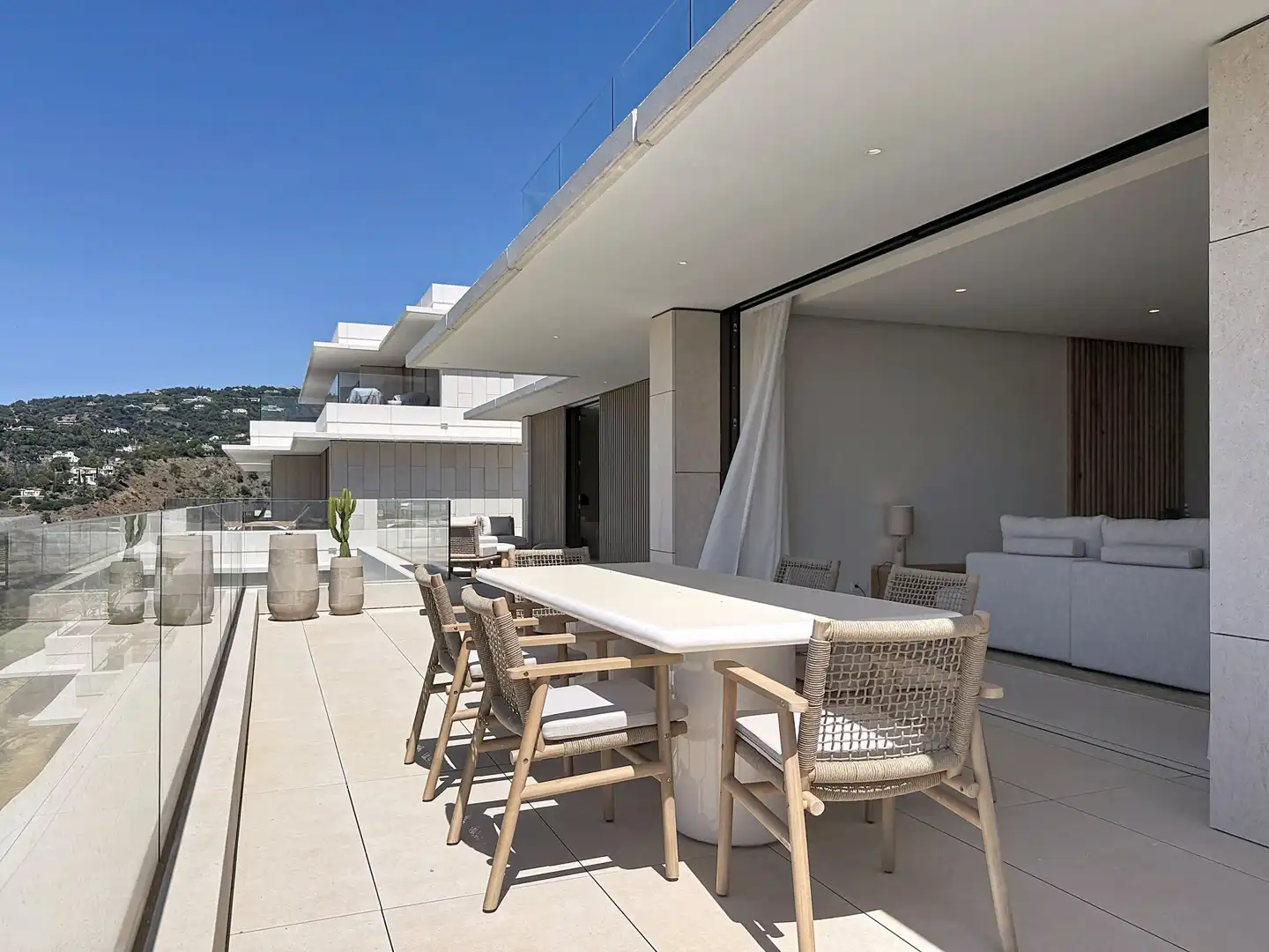 Terrace of Apartments for sale in Benahavís  with Air Conditioner, Terrace and Storage room