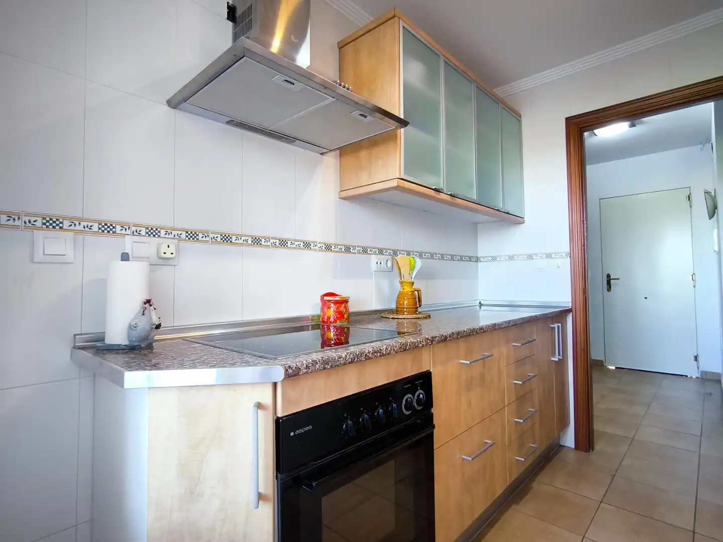 Cocina de Apartamento en venta en Ayamonte con Terraza, Amueblado y Piscina comunitaria