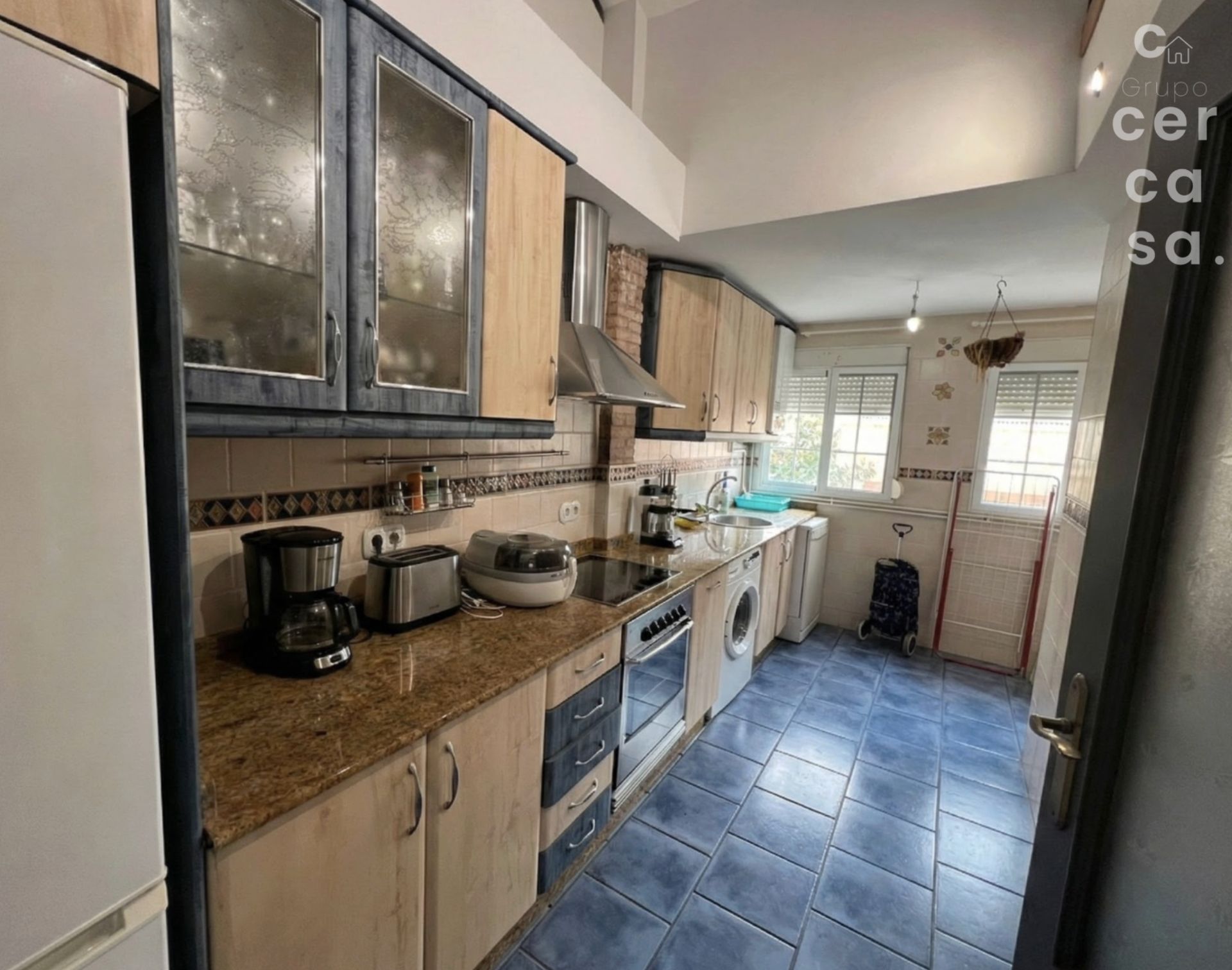 Kitchen of Flat for sale in  Valencia Capital  with Terrace and Balcony