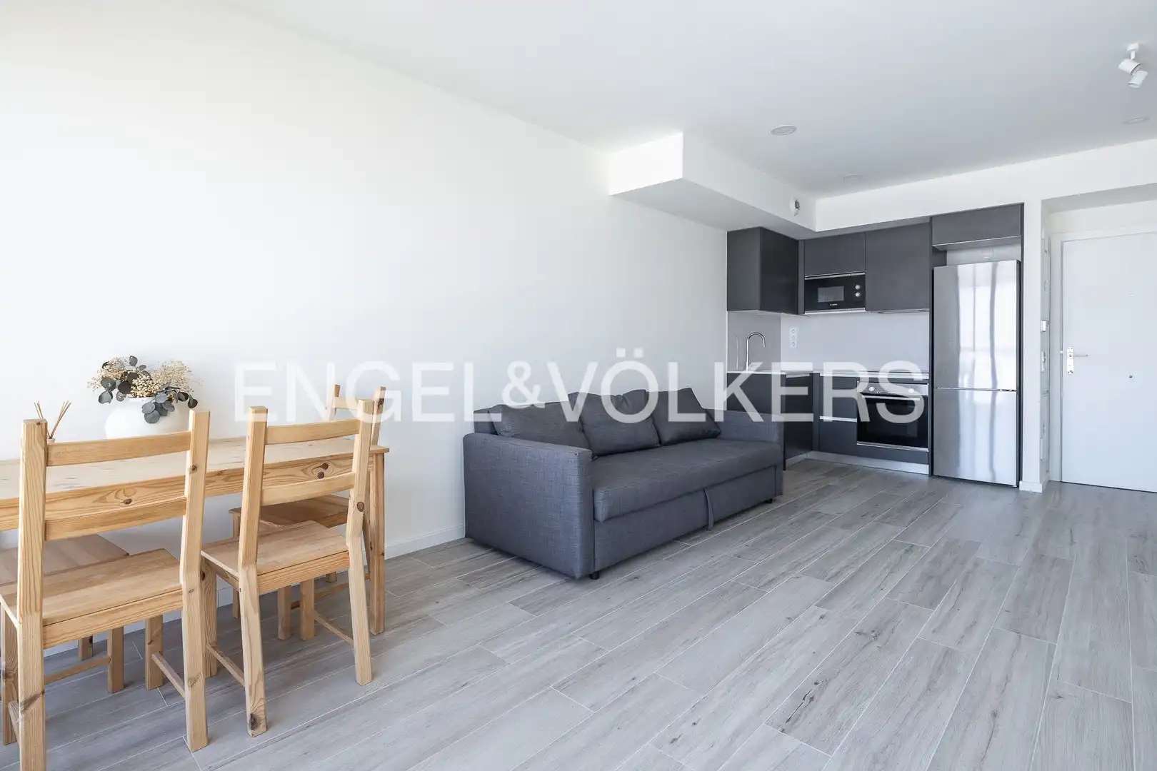 Sala d'estar de Àtic en venda en Badalona amb Aire condicionat, Calefacció i Parquet