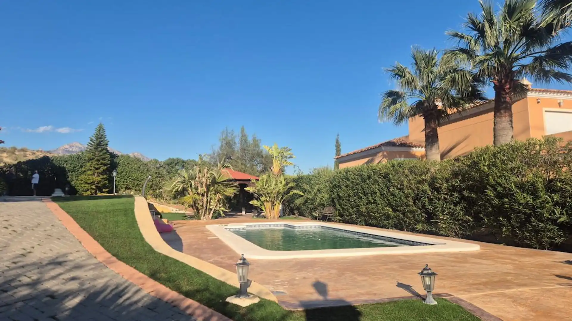 Jardín de Casa o chalet en venta en Busot con Aire acondicionado y Terraza