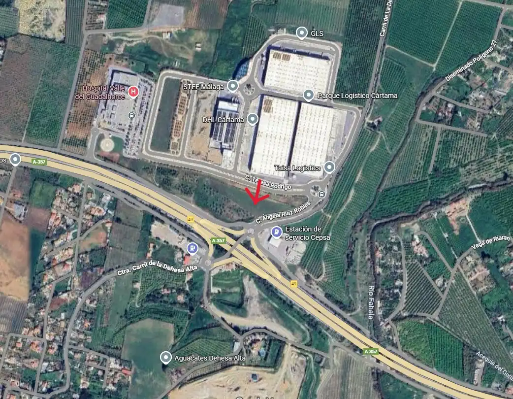 Terreno industrial en venta en Cártama