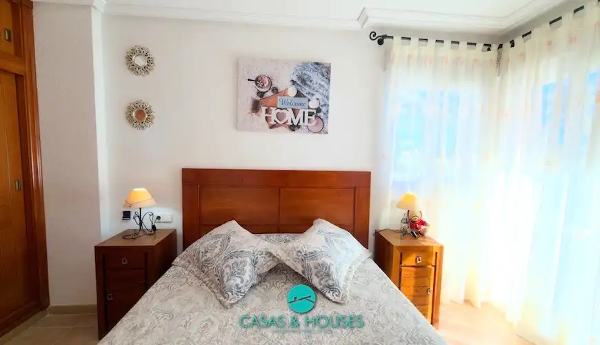 Bedroom of Detached homes for sale in La Manga del Mar Menor  with Air Conditioner, Heating and Private garden