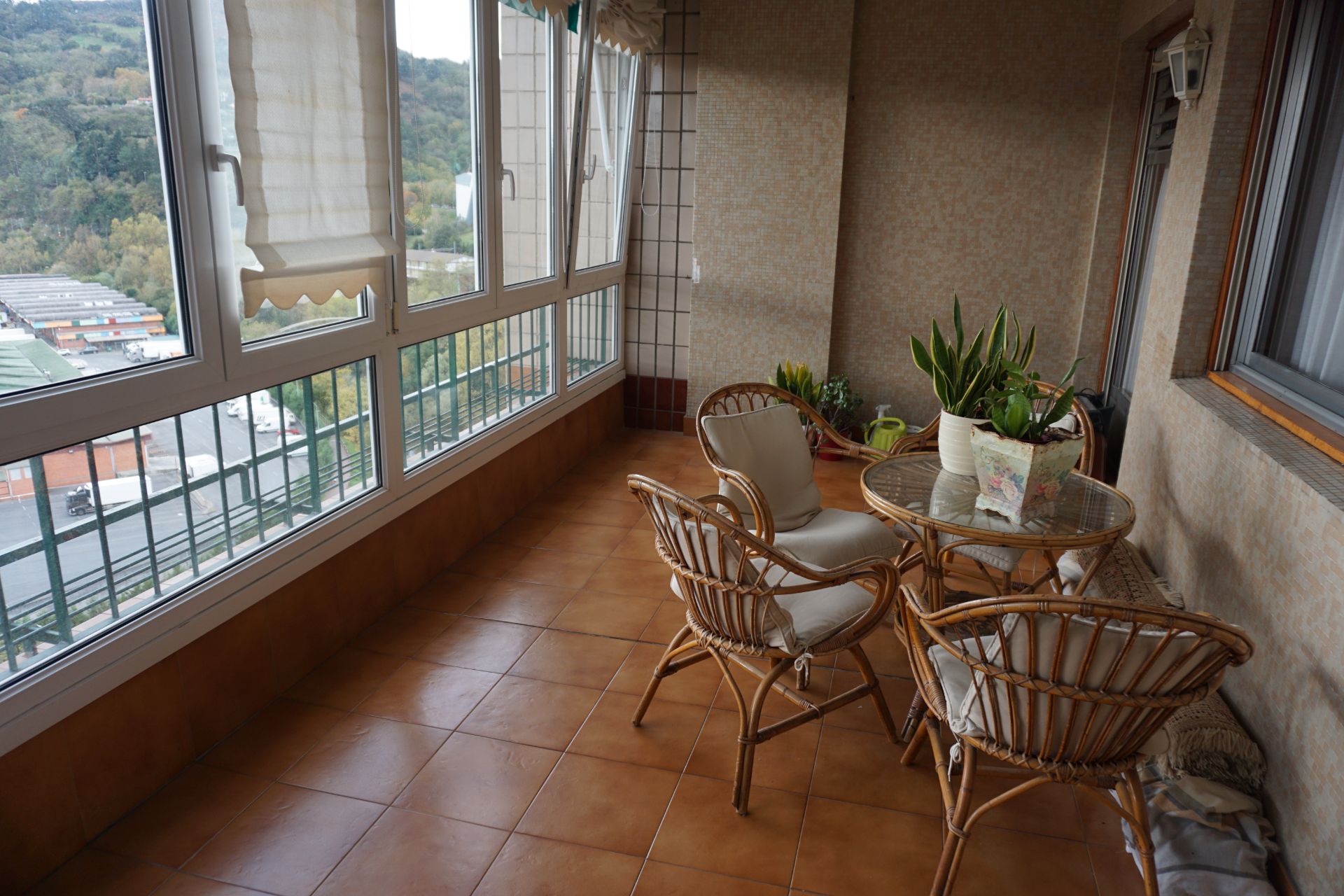 Balcony of Flat for sale in Basauri   with Heating, Furnished and Oven