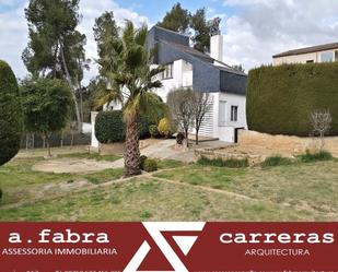 Garden of House or chalet for sale in Vallirana  with Air Conditioner, Heating and Private garden