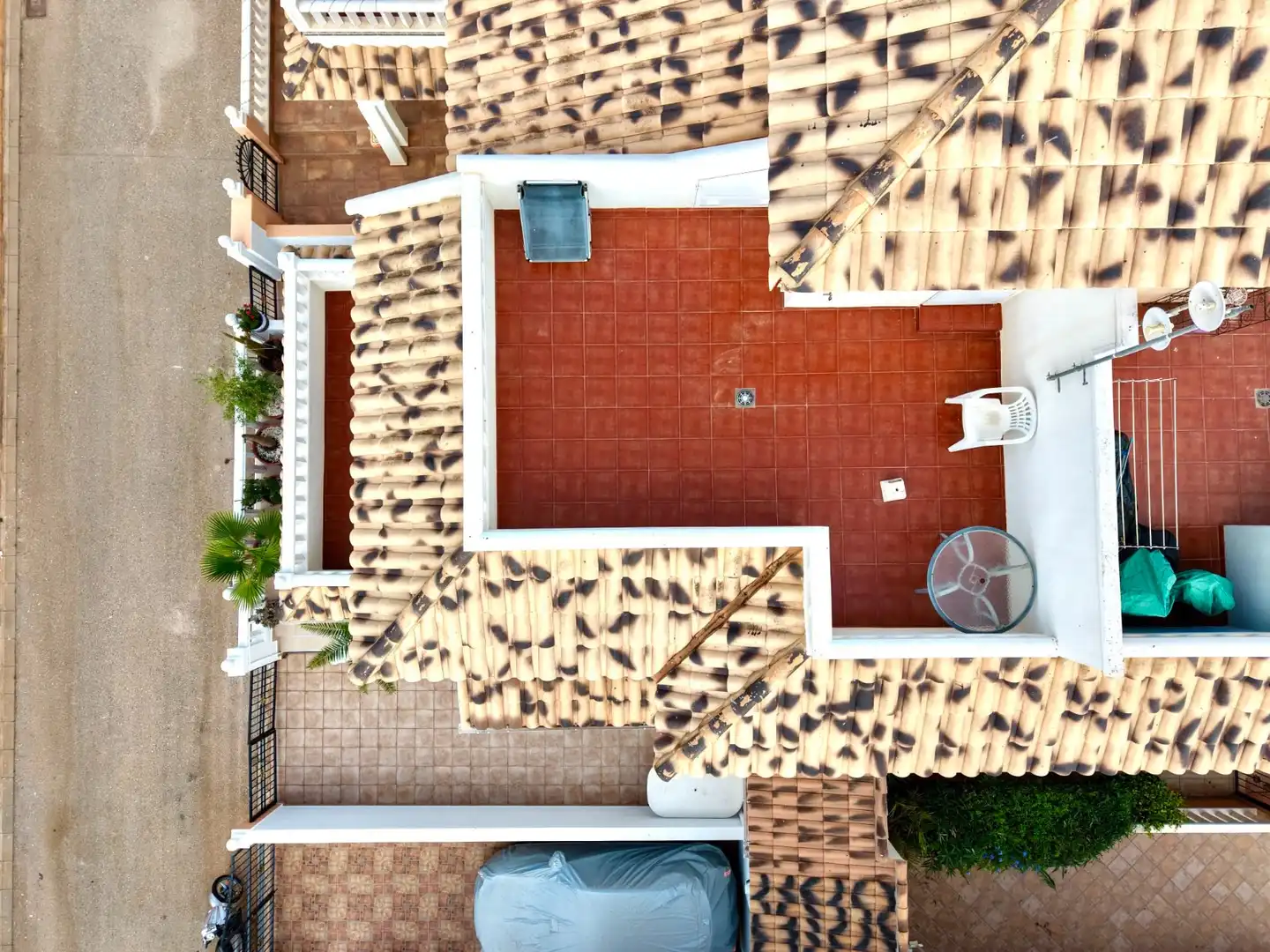 Terrace of Detached homes for sale in Orihuela  with Air Conditioner, Private garden and Terrace