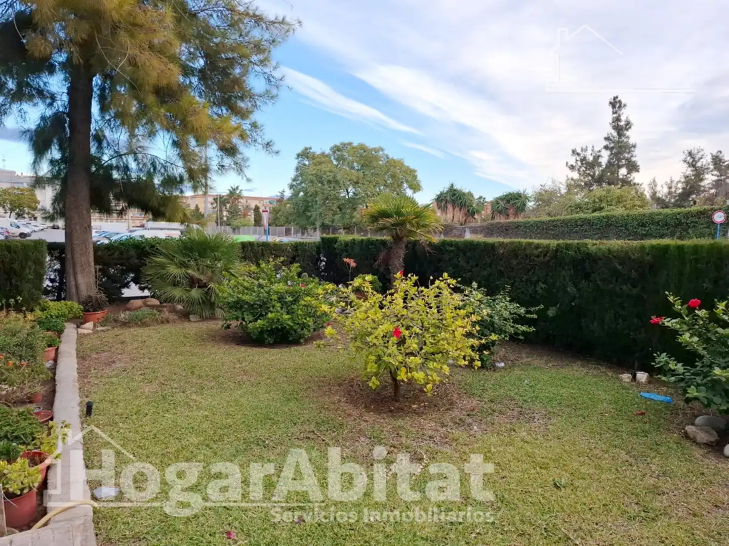 Garden of Flat for sale in Alicante / Alacant  with Air Conditioner, Private garden and Storage room