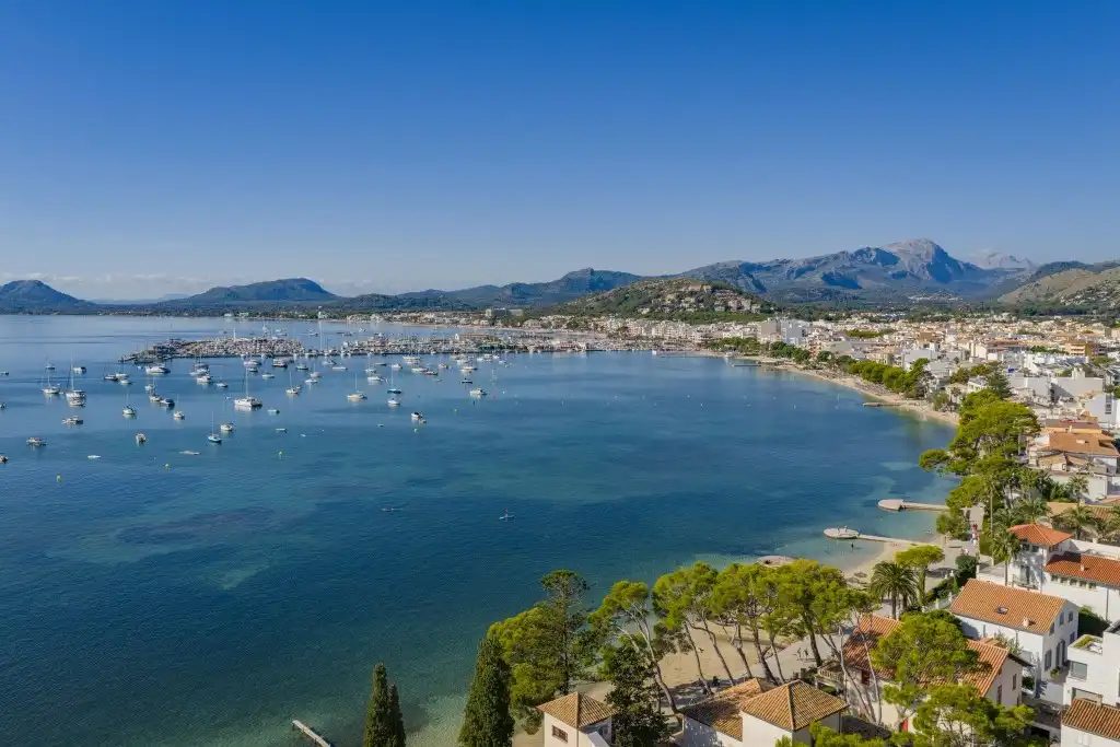 Vista exterior de Casa o chalet en venta en Pollença con Jardín privado, Terraza y Piscina