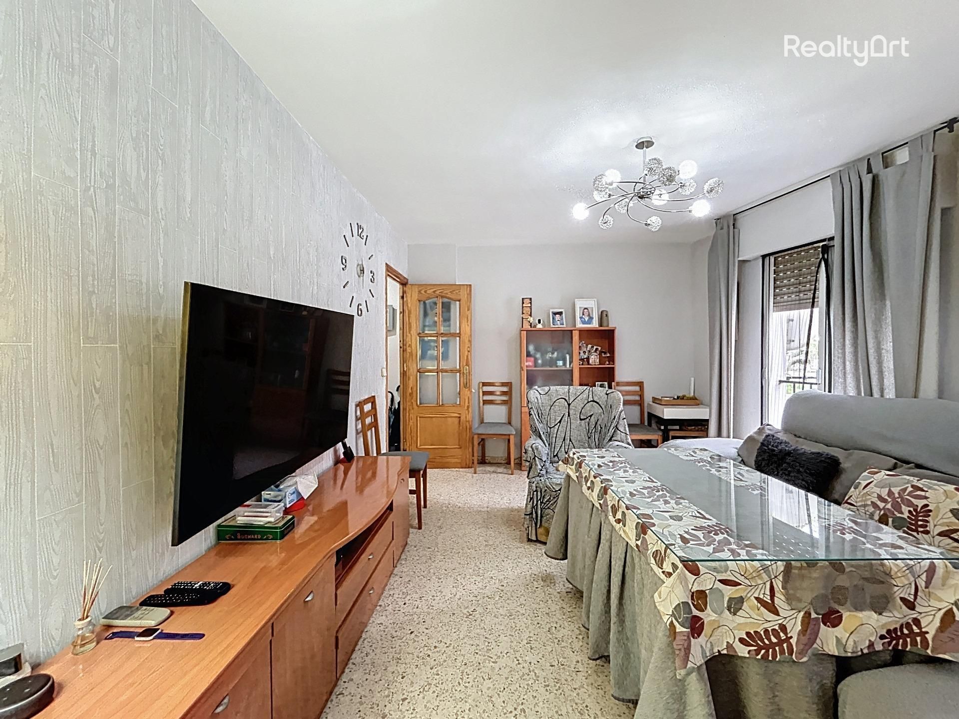 Sala de estar de Piso en venta en Camas con Aire acondicionado, Amueblado y Balcón