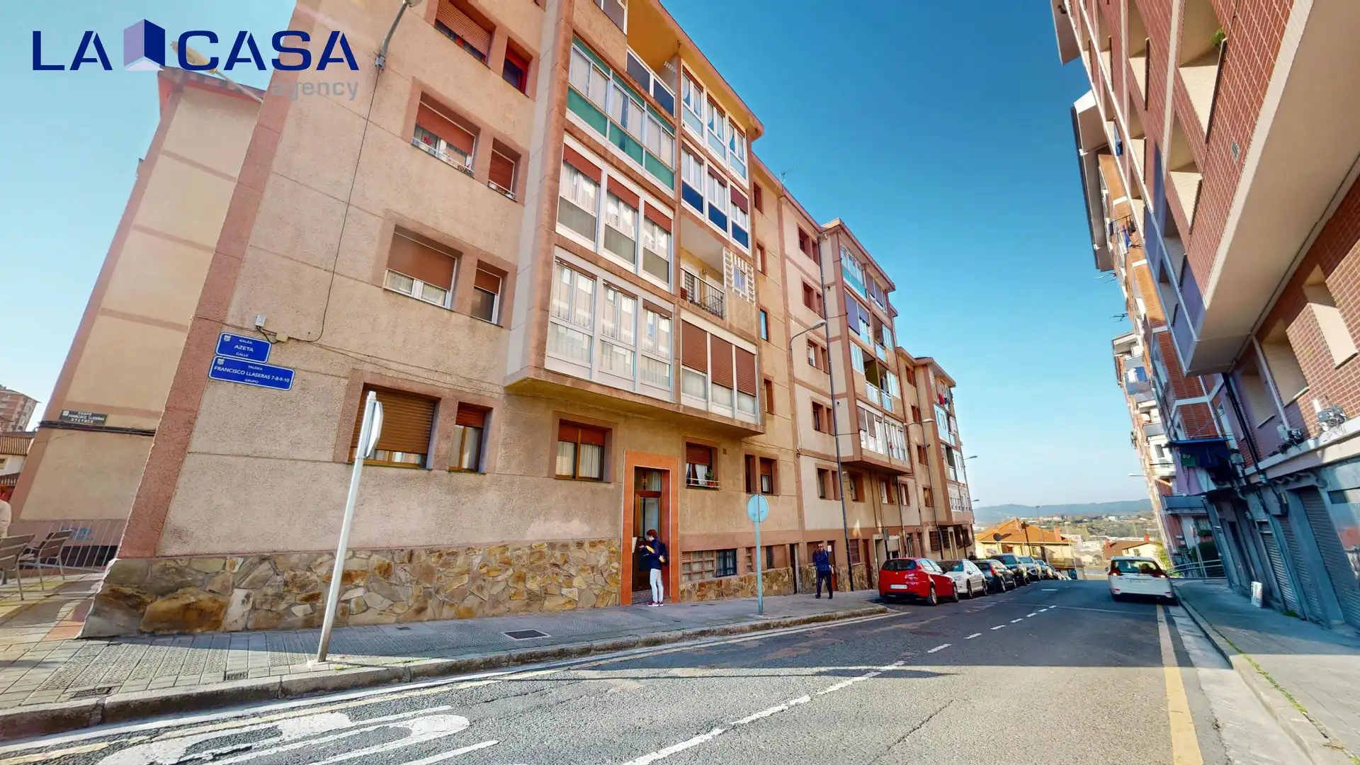 Vista exterior de Pis en venda en Sestao  amb Calefacció i Terrassa