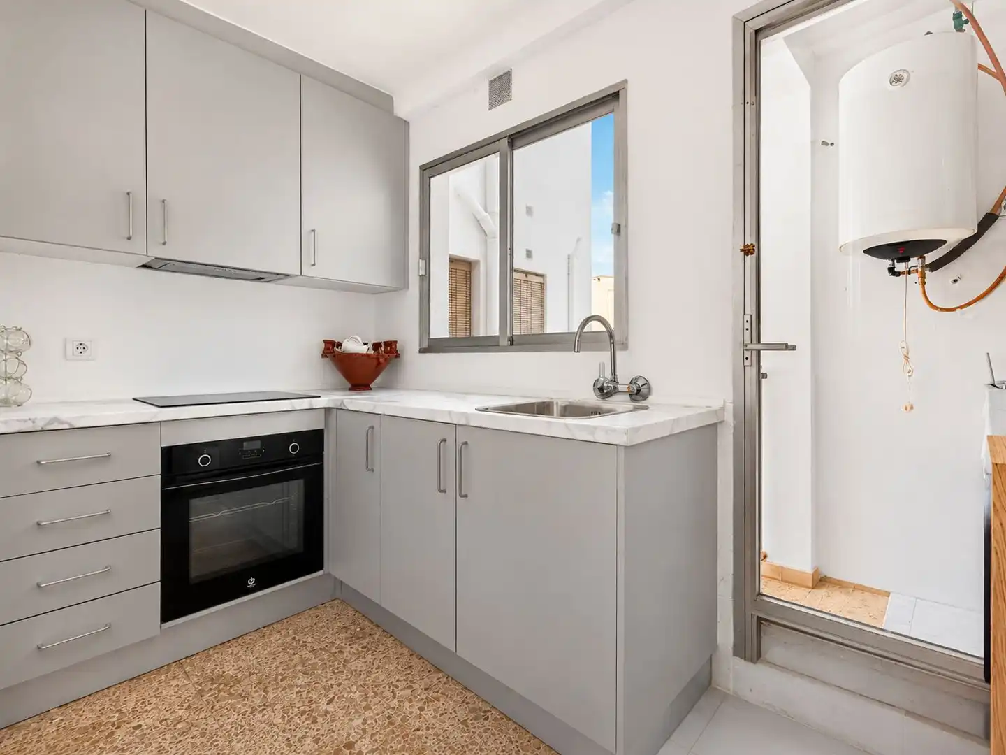 Cuina de Apartament en venda en Calpe / Calp amb Terrassa