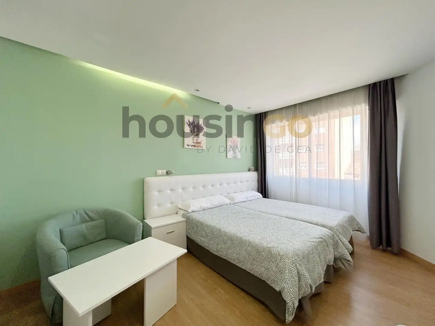 Habitación de Estudio de alquiler en Madrid con Aire acondicionado, Calefacción y Amueblado