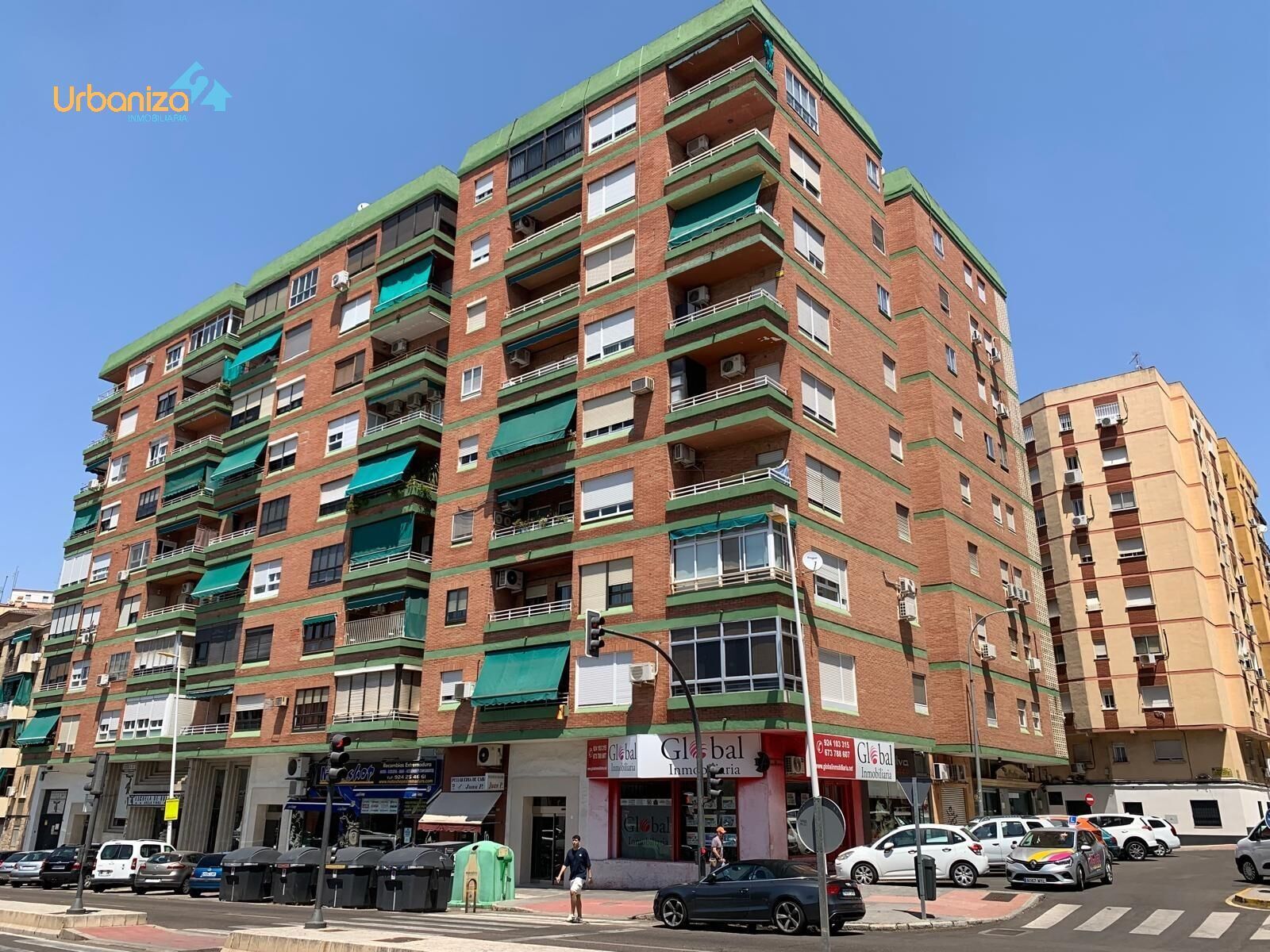 Exterior view of Flat for sale in Badajoz Capital  with Heating and Balcony