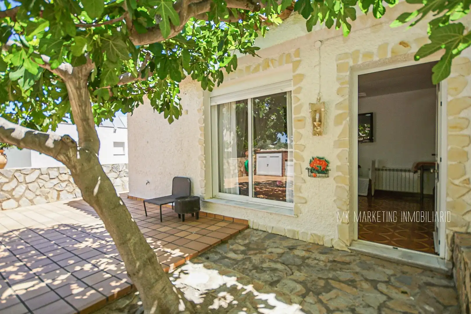 Terraza de Casa o chalet en venta en Mazarrón con Calefacción, Jardín privado y Terraza