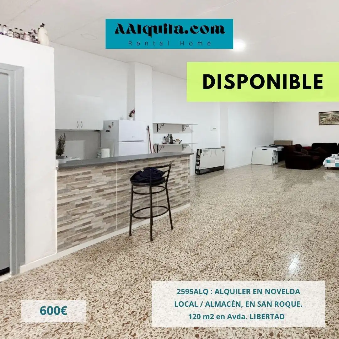 Local commercial à louer à Avenida de la Libertad