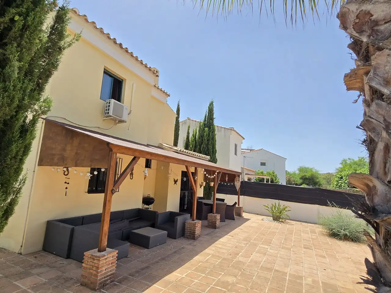 Terrassa de Casa o xalet en venda en Viñuela amb Aire condicionat, Terrassa i Piscina