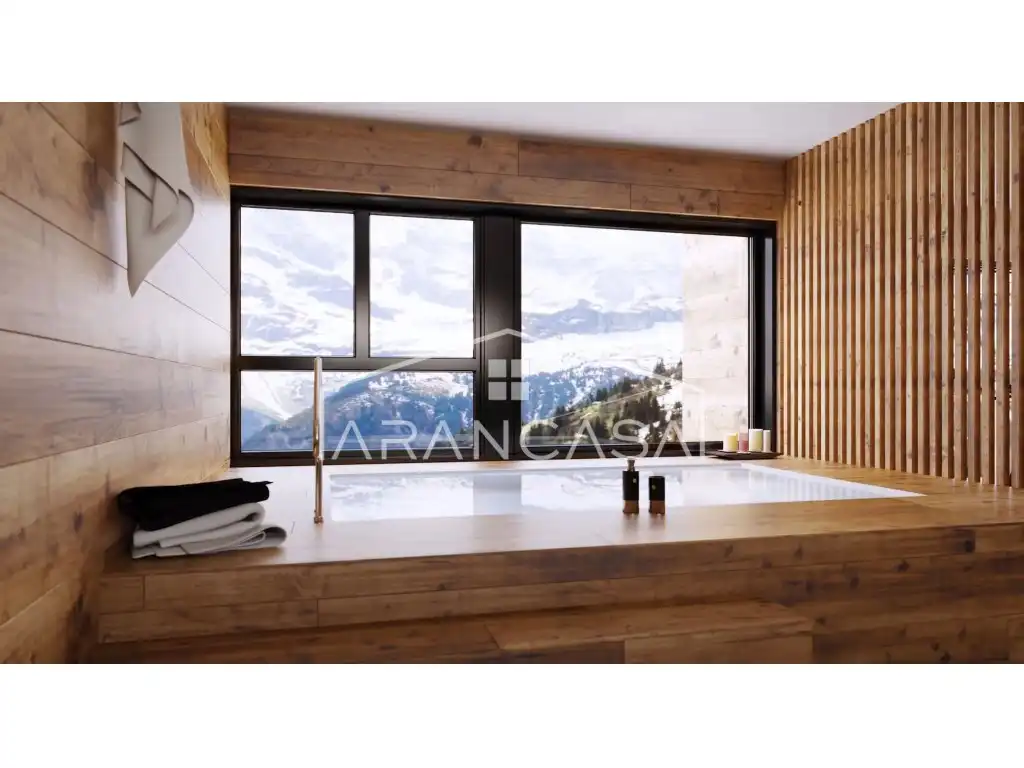 Badezimmer von Wohnungen zum Verkauf in Vielha e Mijaran mit Terrasse und Schwimmbad