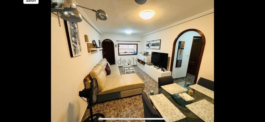 Sala de estar de Apartamento en venta en Alicante / Alacant