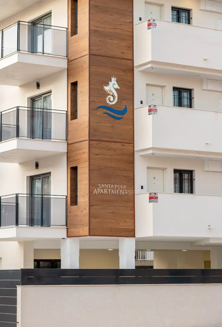 Exterior view of Buildings for sale in Santa Pola  with Alarm and Community pool