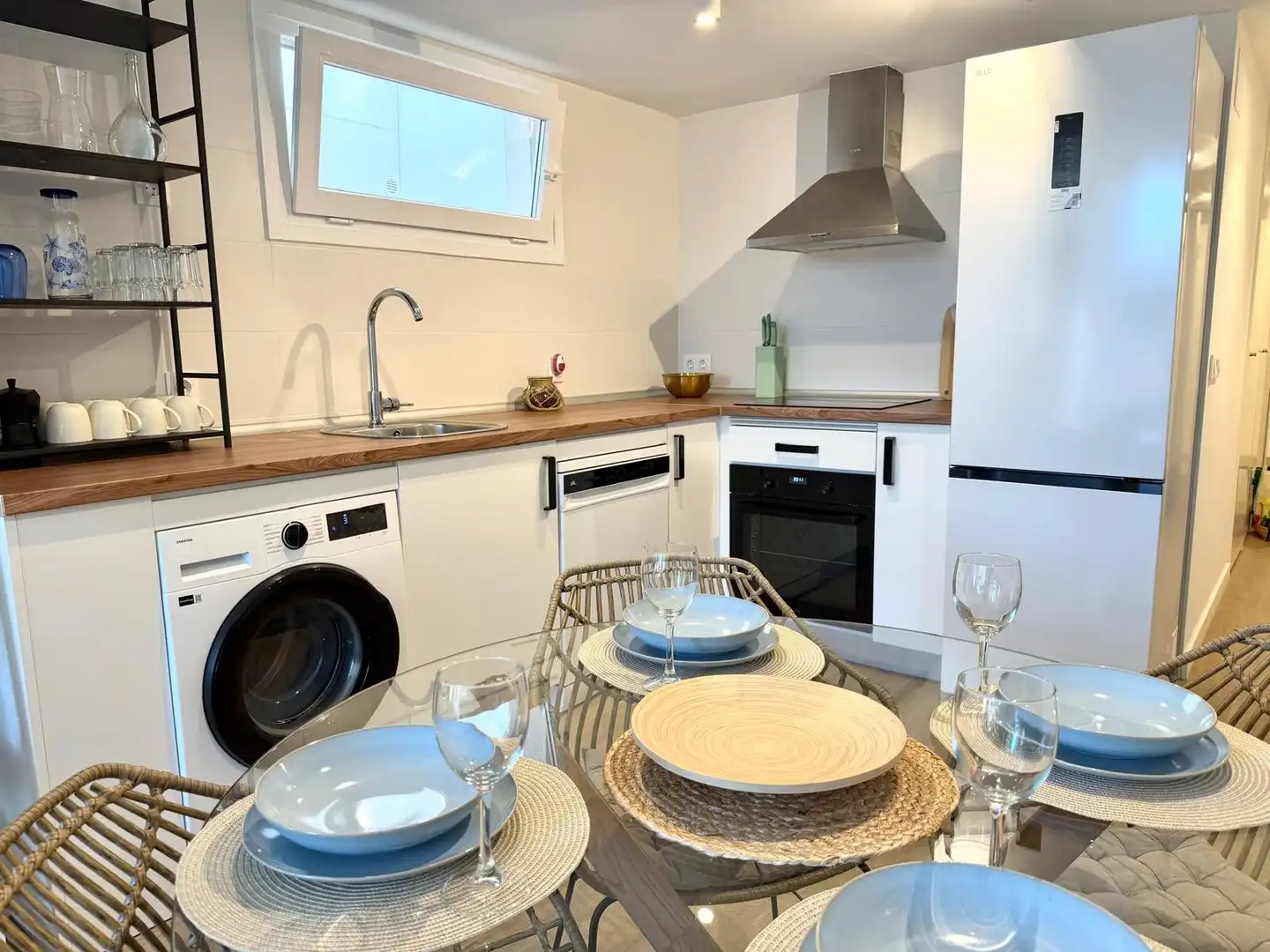 Küche von Wohnung zur Miete in Fuengirola mit Klimaanlage, Terrasse und Möbliert