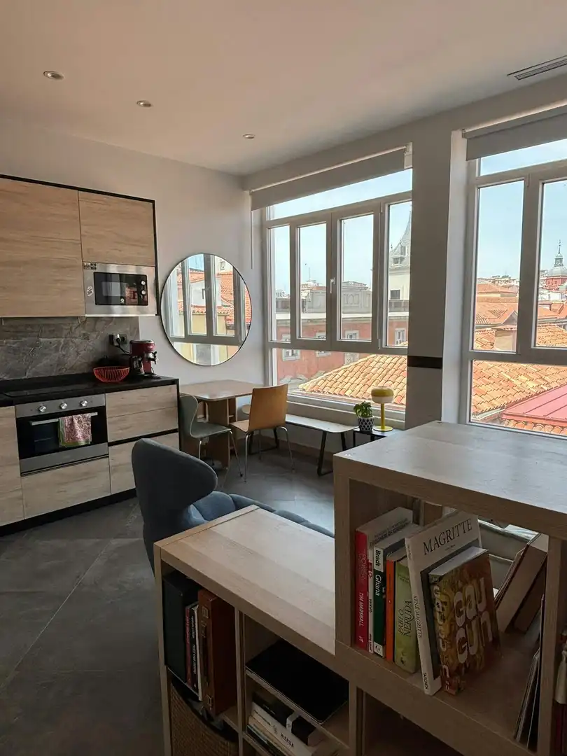 Esszimmer von Wohnung zur Miete in Madrid mit Klimaanlage, Heizung und Möbliert
