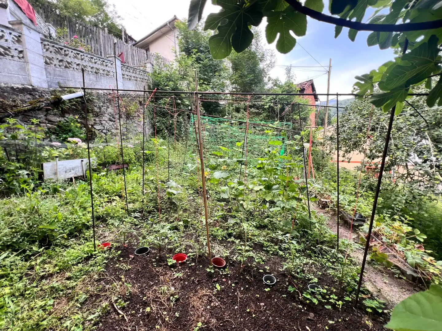Jardí de Planta baixa en venda en Mieres (Asturias) amb Terrassa, Traster i Moblat