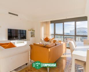 Living room of Flat for sale in  Valencia Capital  with Air Conditioner