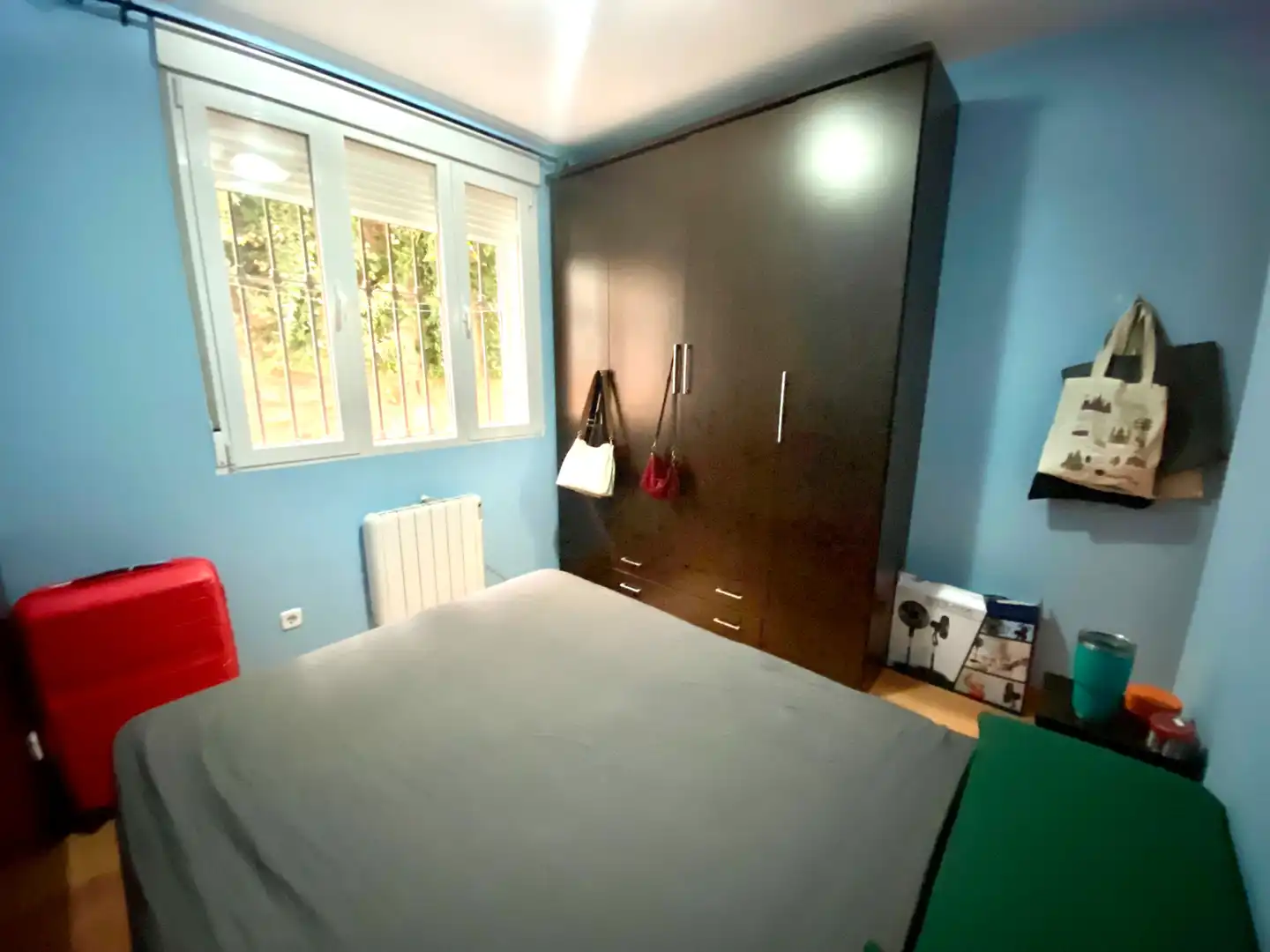 Bedroom of Flat for rent in Madrid  with Heating, Furnished and Washing machine