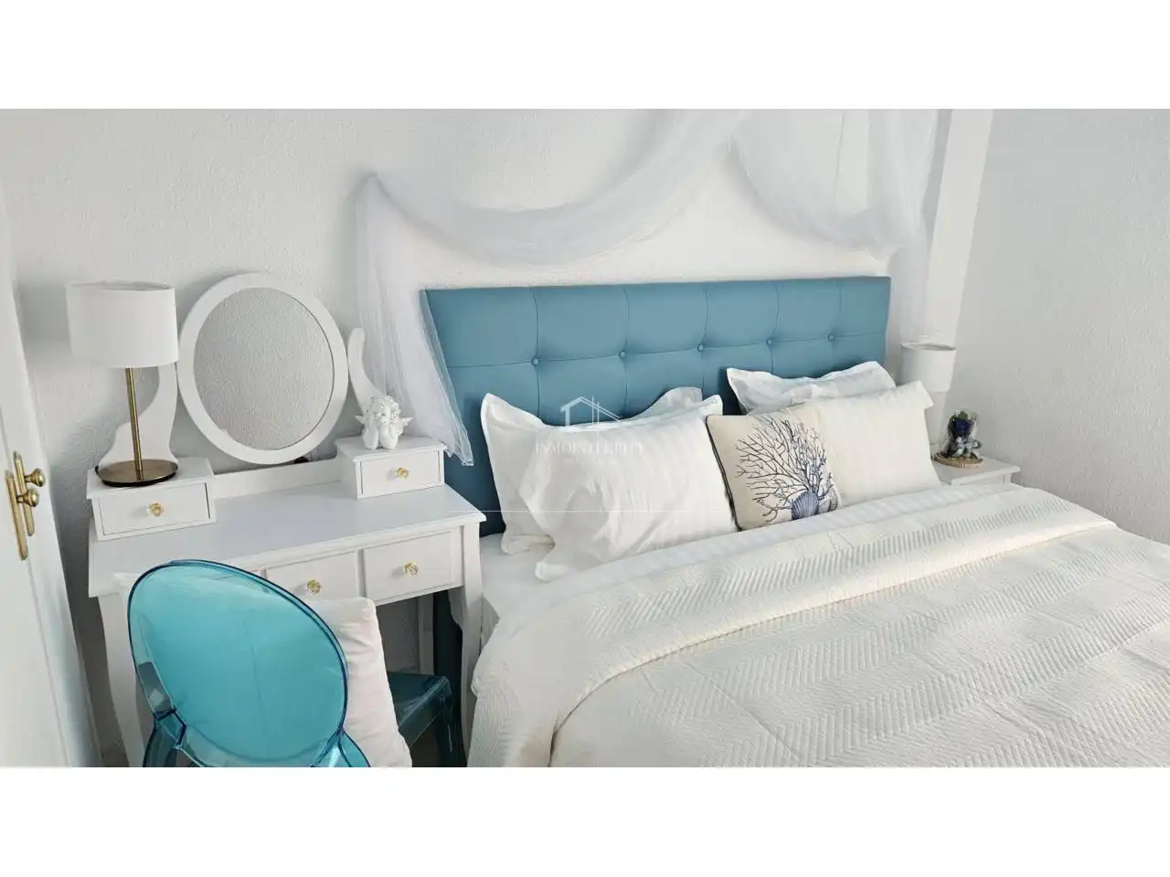 Bedroom of Flat for sale in Oropesa del Mar / Orpesa  with Air Conditioner, Heating and Terrace