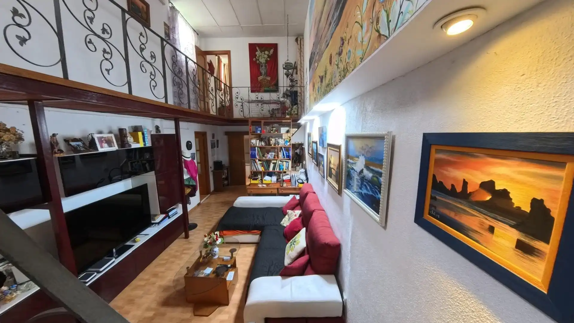 Sala de estar de Piso en venta en Cádiz con Aire acondicionado y Calefacción