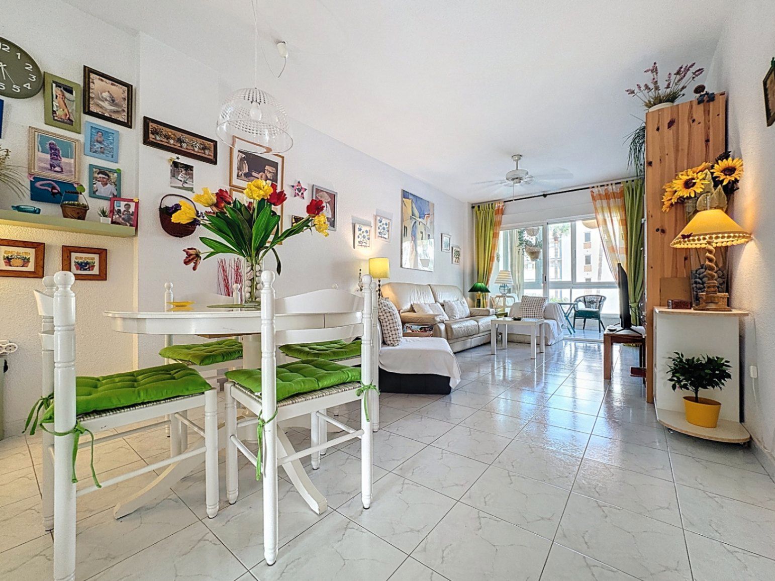 Dining room of Flat for sale in L'Alfàs del Pi  with Private garden, Terrace and Swimming Pool