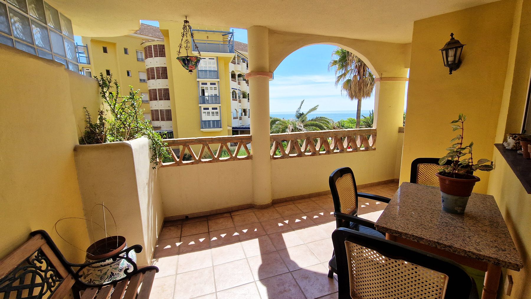 Terrace of Flat for sale in Benalmádena  with Air Conditioner, Terrace and Storage room