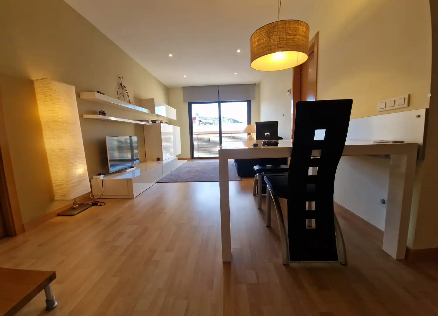 Sala de estar de Ático en venta en Sant Pere de Ribes con Aire acondicionado, Calefacción y Parquet