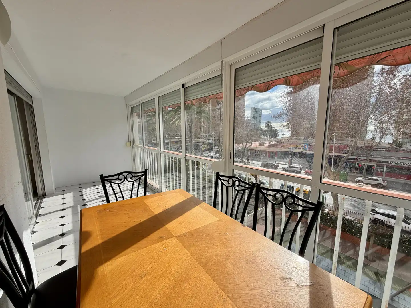 Terrasse von Wohnung zum Verkauf in Benidorm mit Terrasse, Möbliert und Gemeinschaftspool