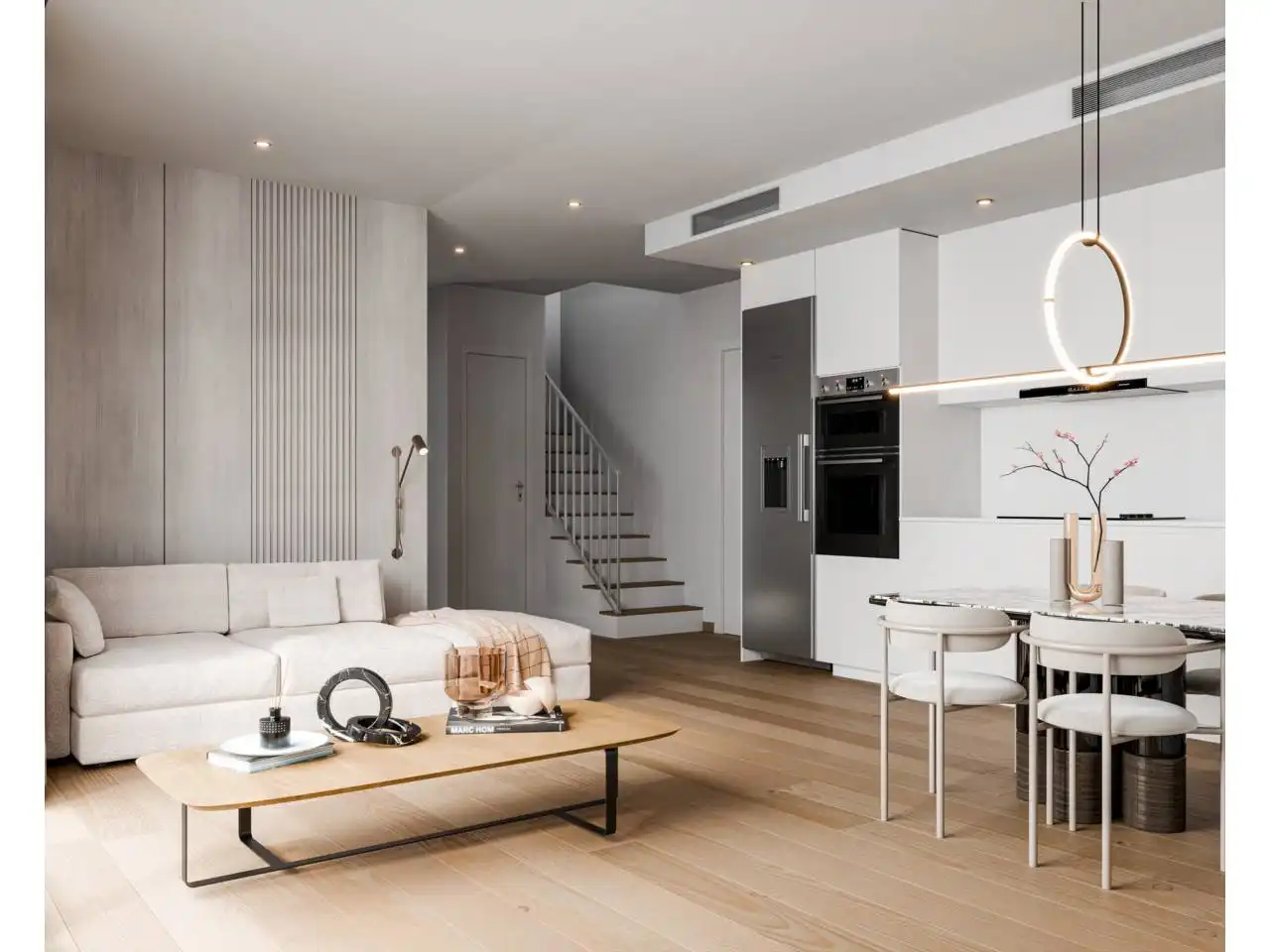 Living room of Flat for sale in Granollers  with Air Conditioner, Heating and Balcony