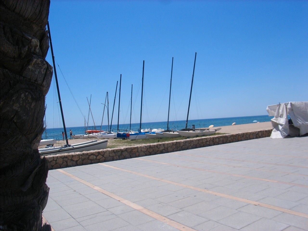 Exterior view of Duplex for rent to own in Calafell  with Air Conditioner, Parquet flooring and Terrace