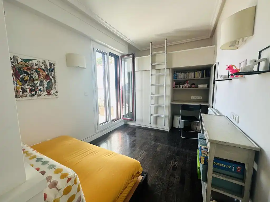 Bedroom of Flat for rent in Donostia - San Sebastián   with Heating, Parquet flooring and Terrace