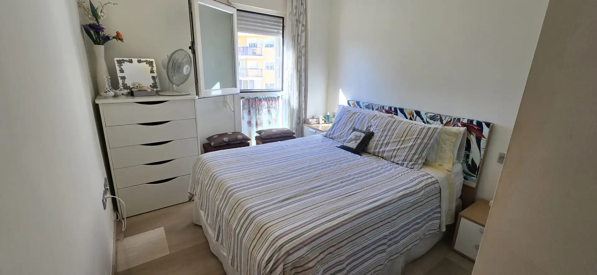 Bedroom of Flat for rent in Dénia  with Air Conditioner, Heating and Terrace