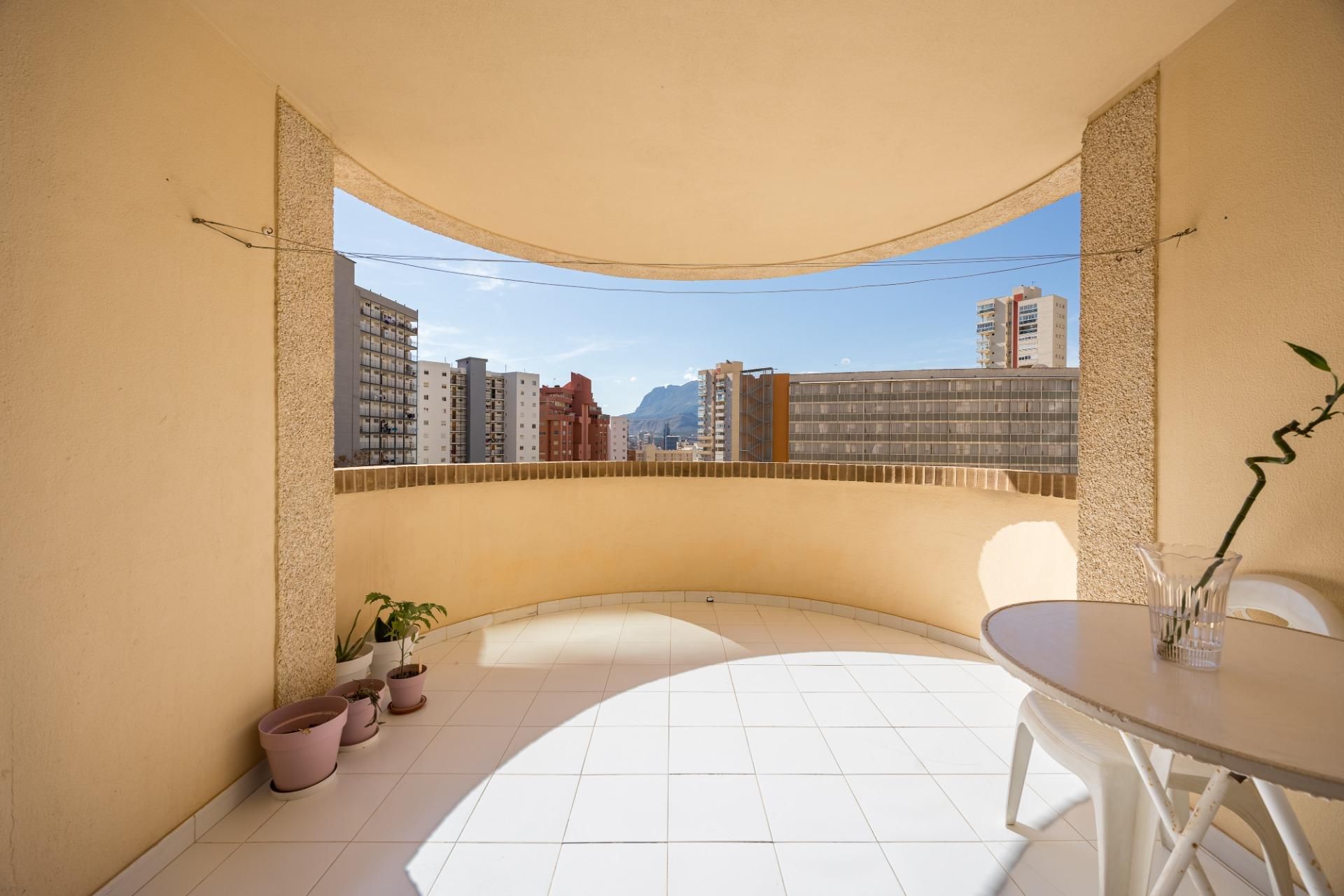 Terrace of Flat for sale in Benidorm  with Terrace, Balcony and Community pool