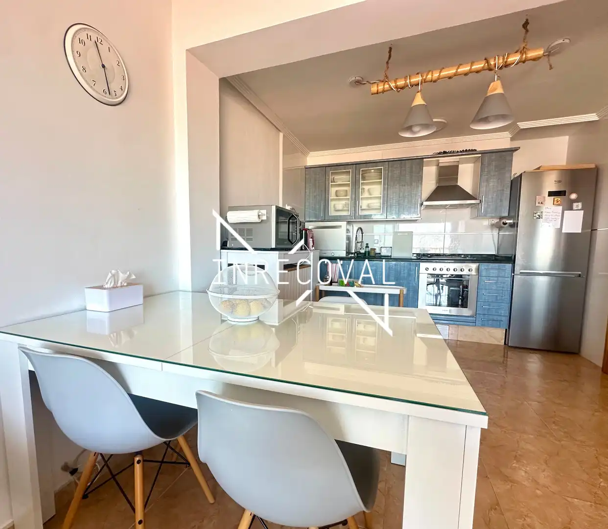Cuina de Apartament en venda en Sueca amb Aire condicionat, Terrassa i Moblat