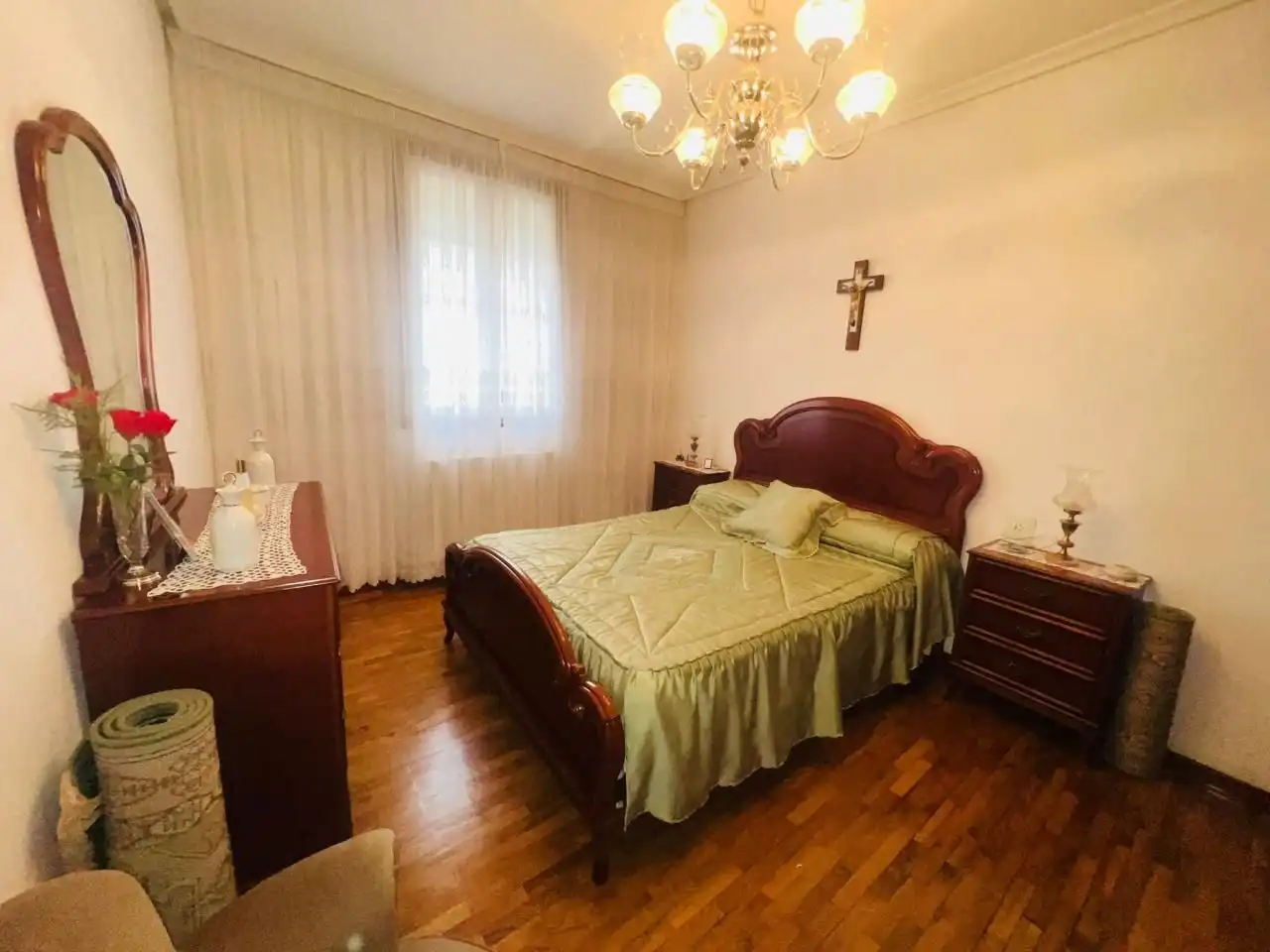 Bedroom of Houses for sale in Ourense Capital   with Heating, Terrace and Furnished