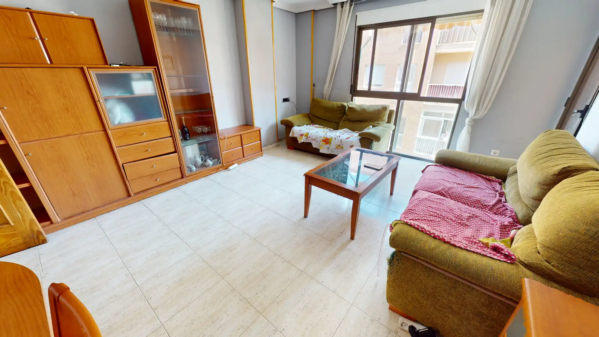 Living room of Flat for sale in El Campello  with Furnished, Oven and Washing machine