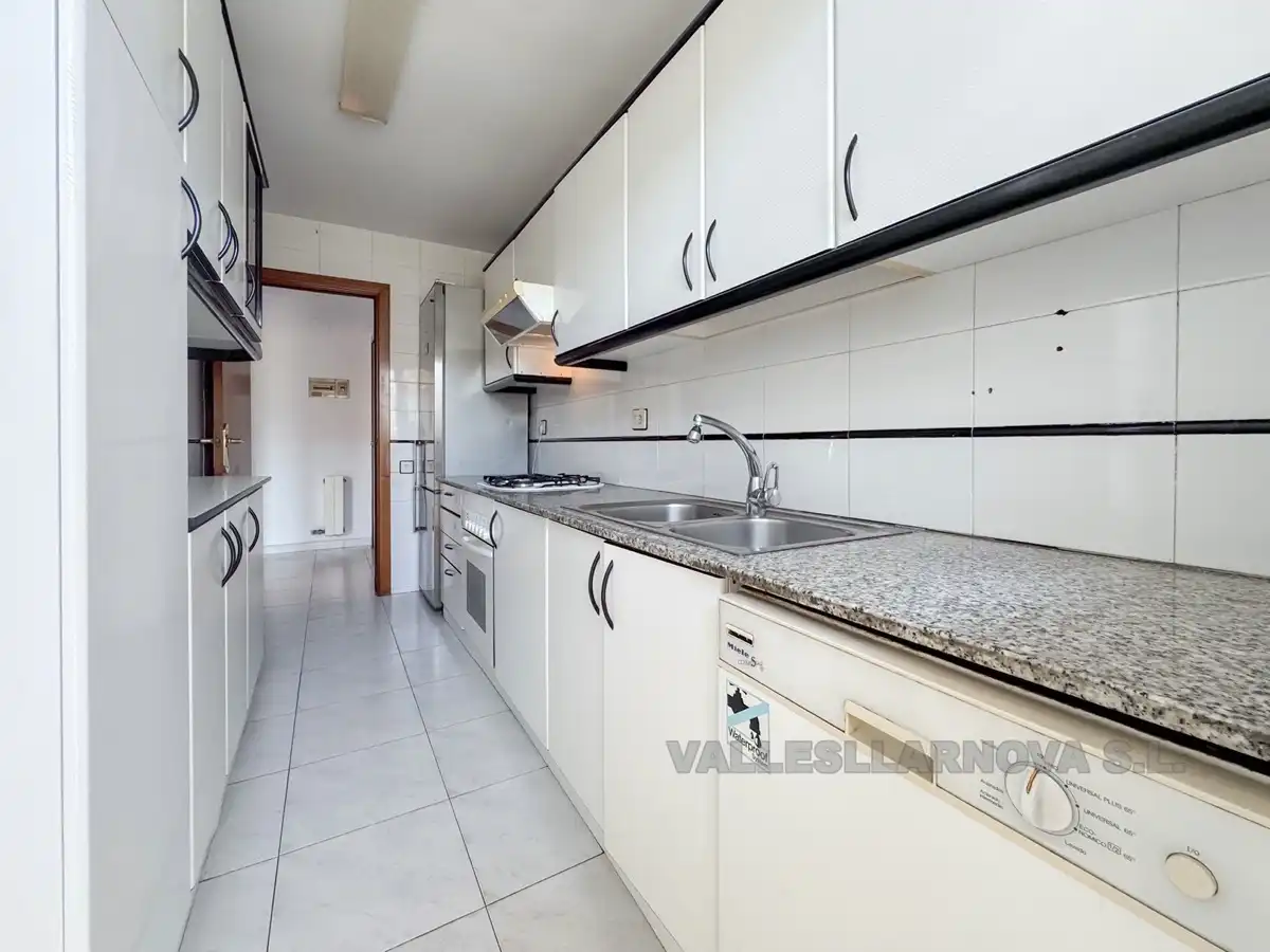 Küche von Wohnung zum Verkauf in Mollet del Vallès mit Heizung und Balkon
