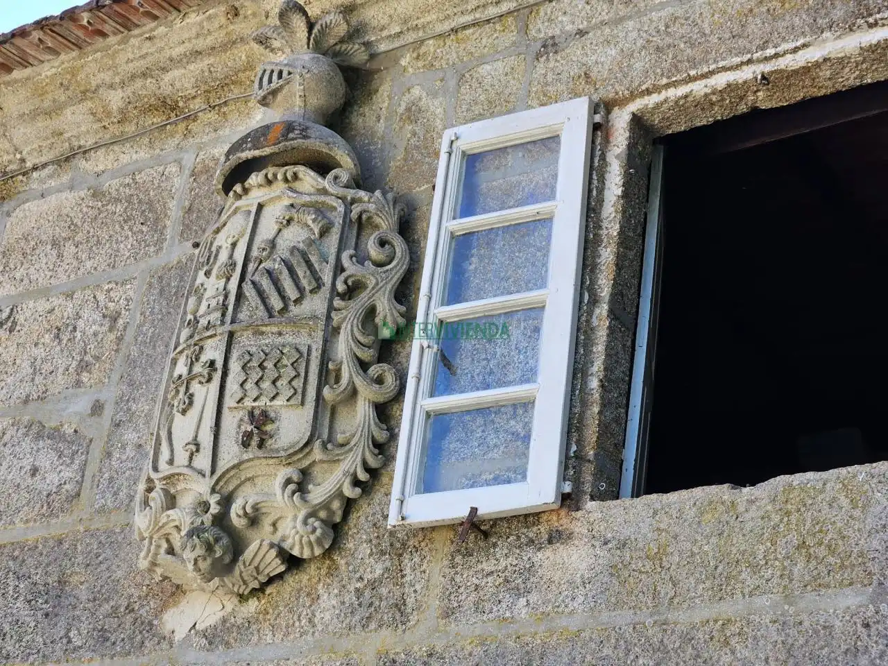 Vista exterior de Finca rústica en venta en A Cañiza   con Calefacción, Jardín privado y Terraza