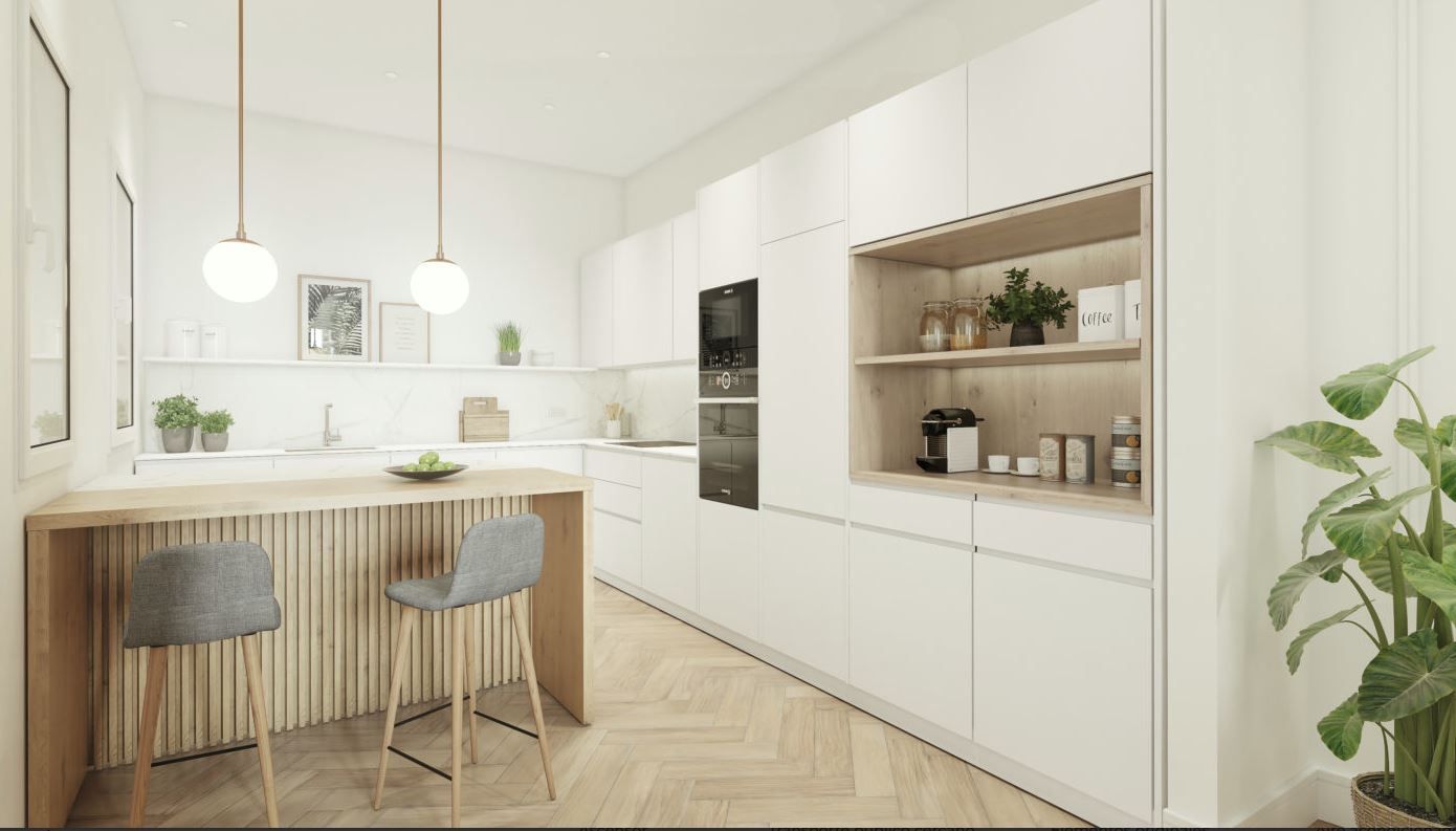 Cuina de Pis en venda en Sant Boi de Llobregat amb Aire condicionat, Calefacció i Jardí privat