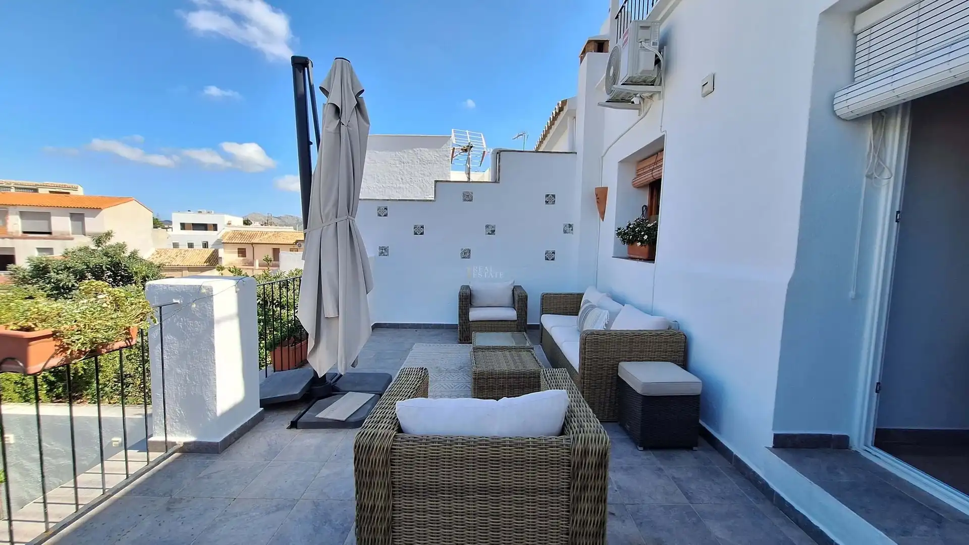 Terrassa de Casa adosada en venda en Orba amb Aire condicionat, Calefacció i Terrassa