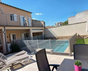 Swimming pool of House or chalet to rent in Ariany  with Air Conditioner, Heating and Private garden