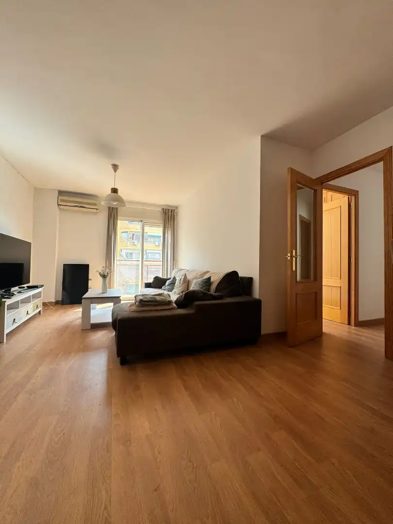 Sala de estar de Piso de alquiler en Valencia con Aire acondicionado, Calefacción y Parquet