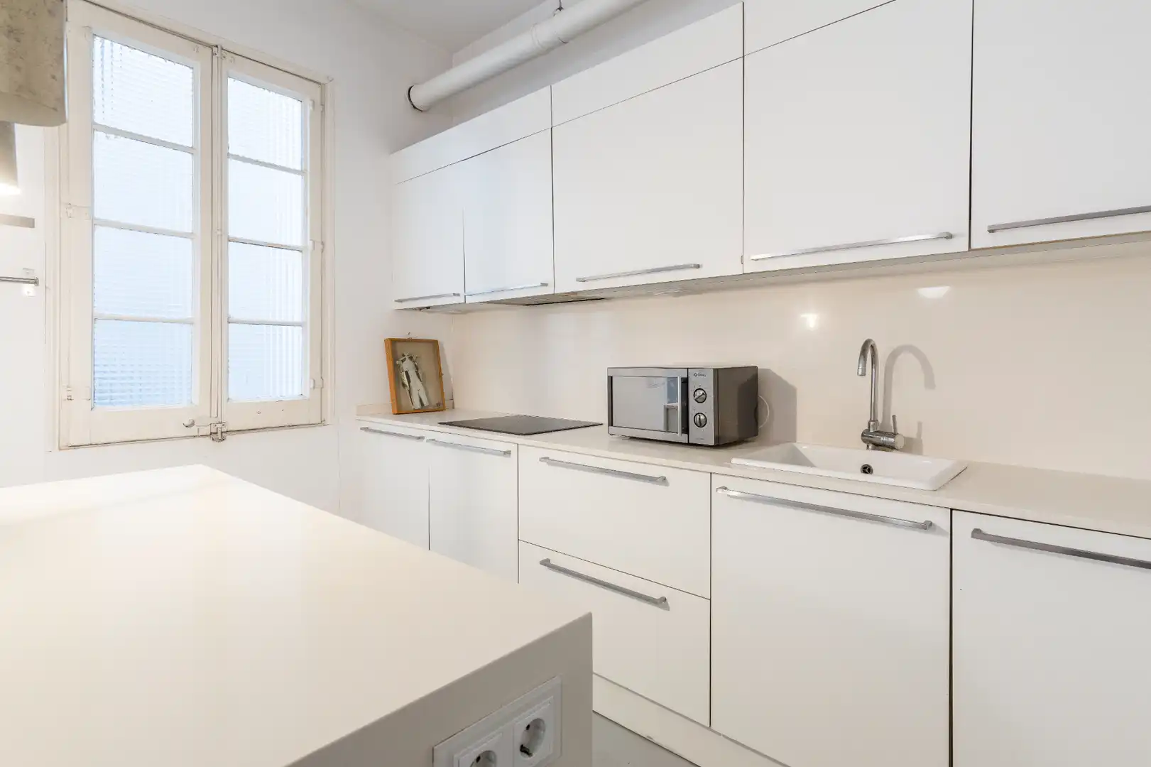 Cocina de Piso en venta en Barcelona con Calefacción, Terraza y Amueblado
